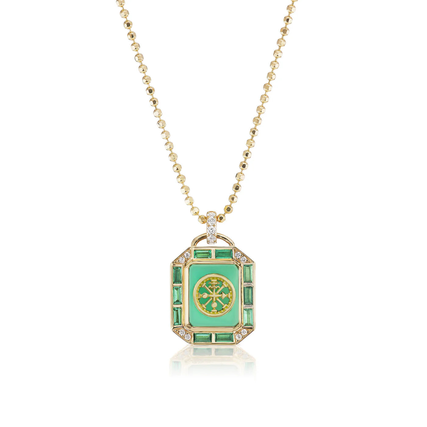 La Ruota Mini Tarot Necklace