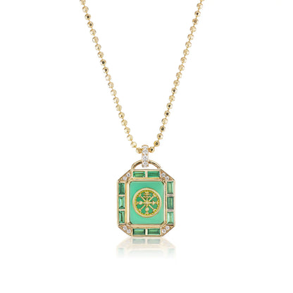 La Ruota Mini Tarot Necklace