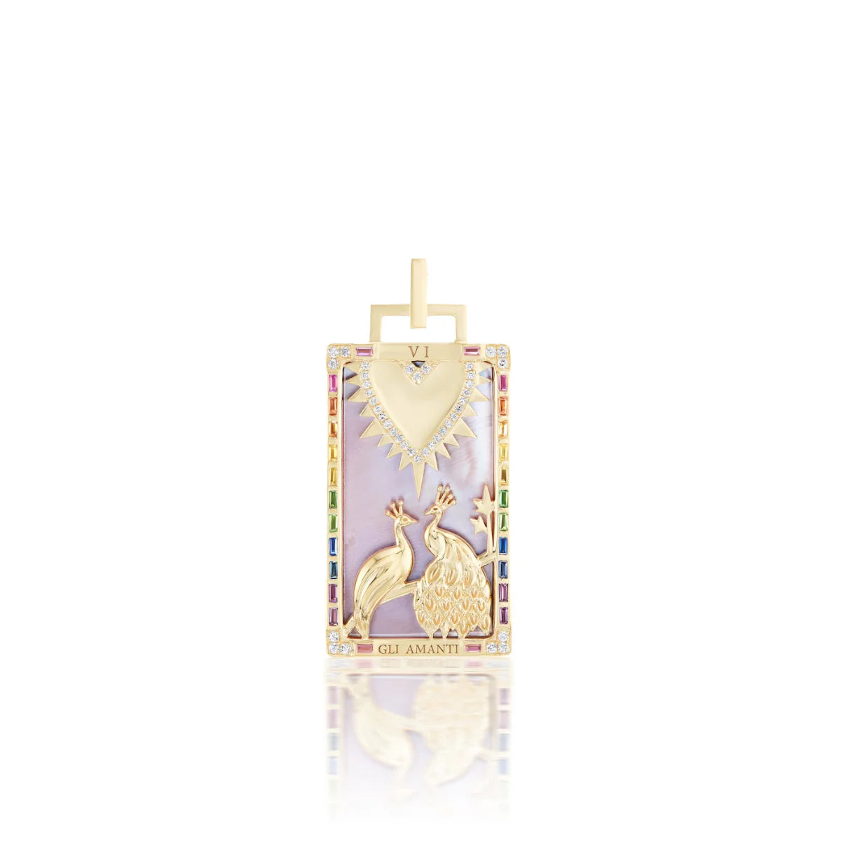 Gli Amanti Piccola Tarot Card