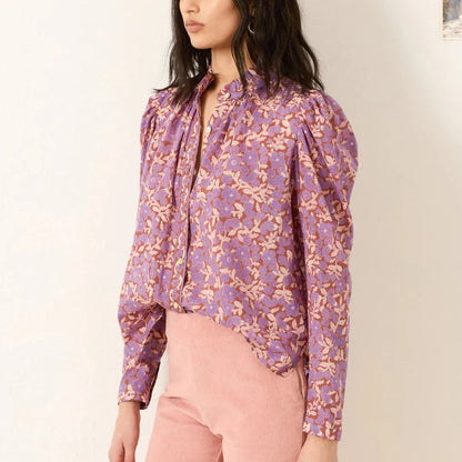 Artemis Twilight Floral Shirt