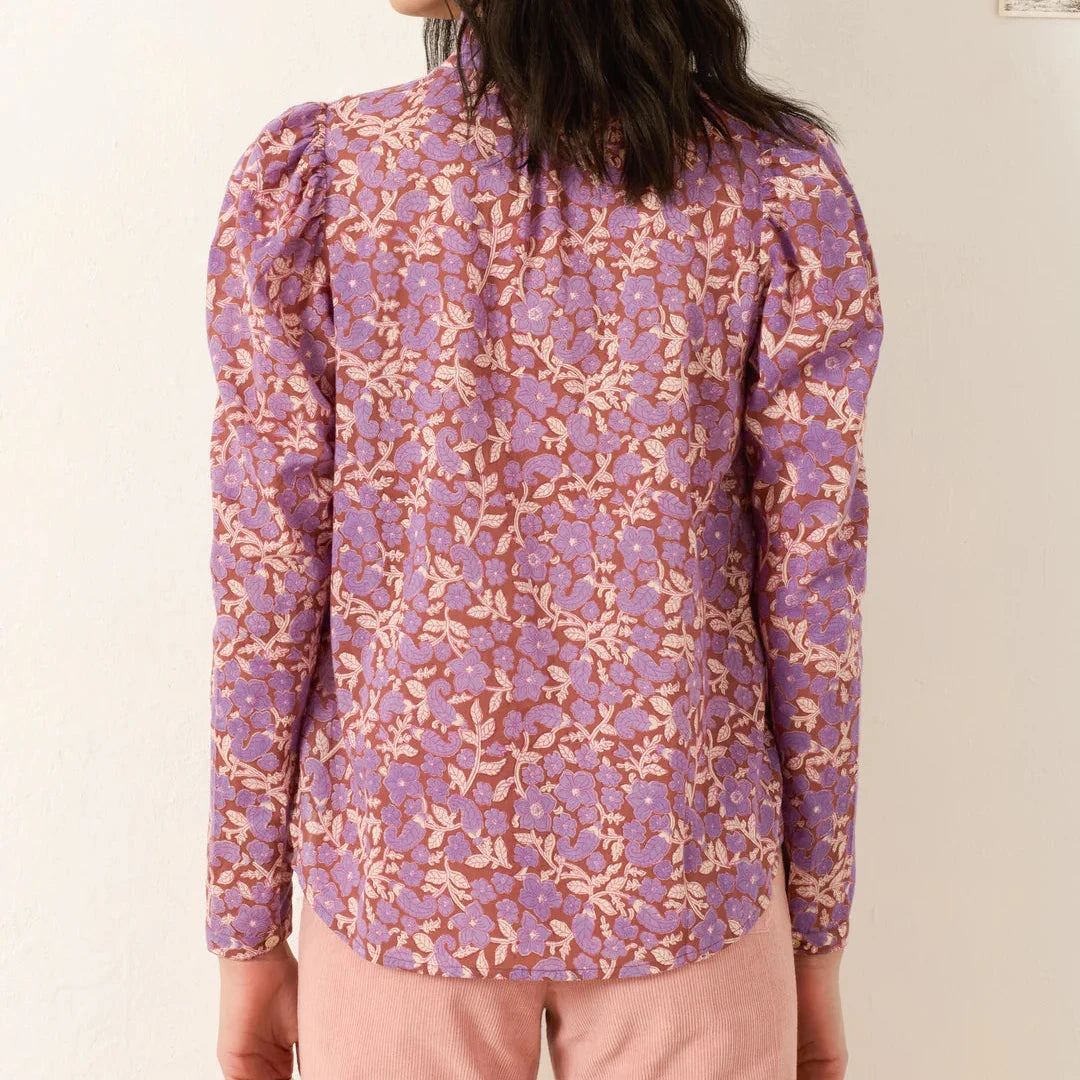Artemis Twilight Floral Shirt