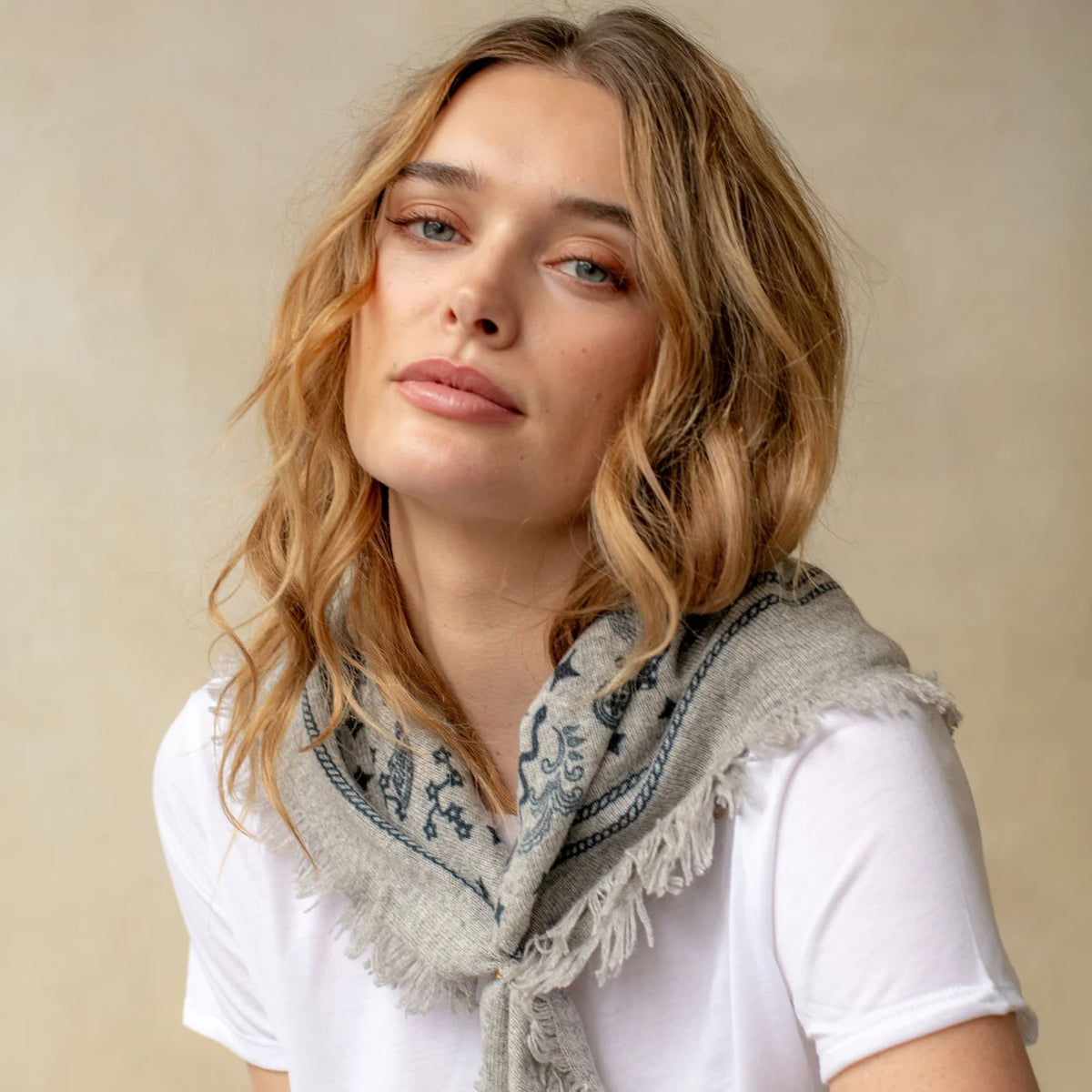 Mini Cosmic Rodeo Cashmere Bandana
