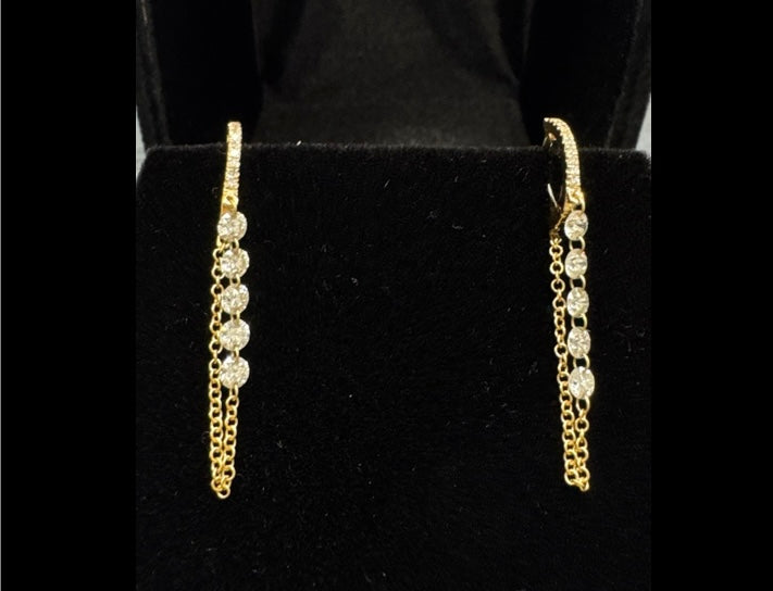 The Diamond Drop Huggies