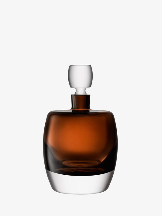 Whiskey Club Decanter - Peat Brown