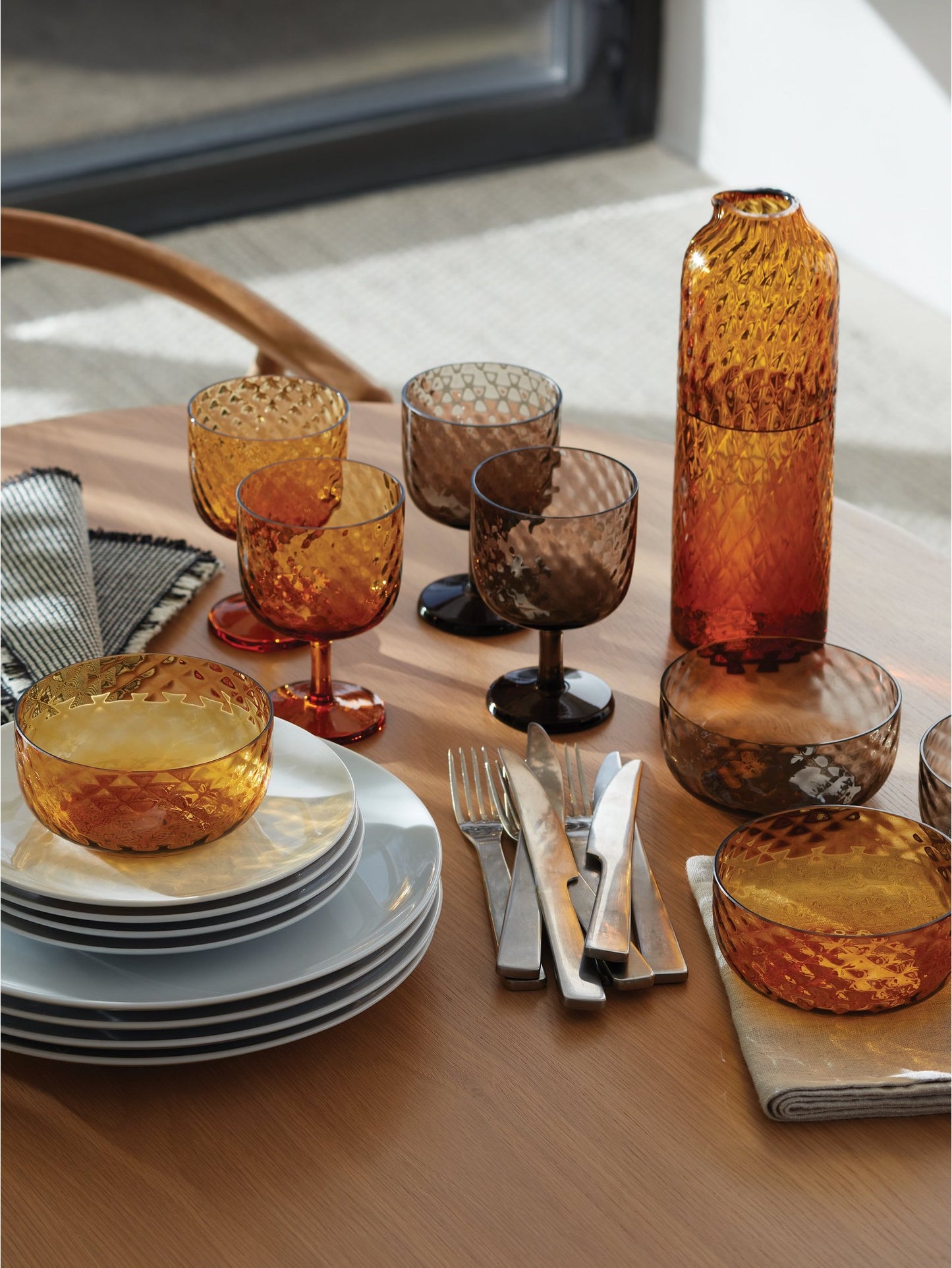 Dapple Carafe - Sun Amber