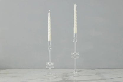 Glass Candlestick - Large