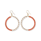 Fonda Half and Half Hoop Earrings