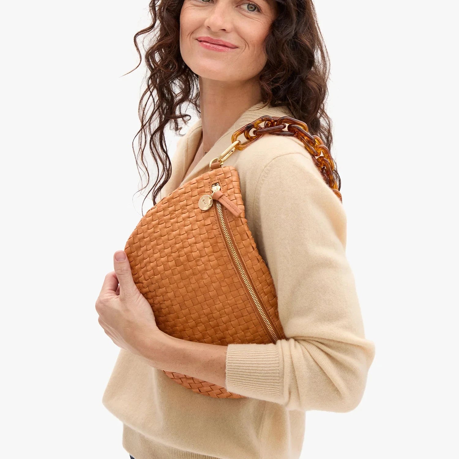 Shortie Strap - Tortoise Resin