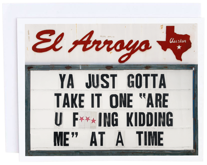El Arroyo Greeting Card