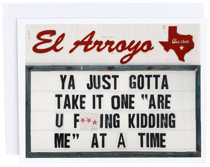 El Arroyo Greeting Card