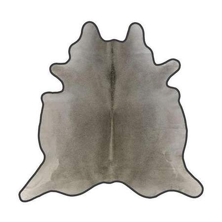 Cowhide Rug w. Leather Trim