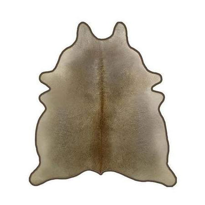 Cowhide Rug w. Leather Trim
