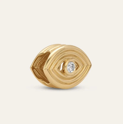 Groovy Diamond Evil Eye Big Bead