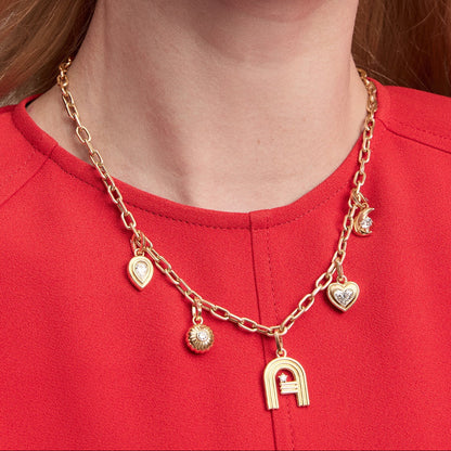 Groovy Diamond Flower Hinged Charm - Lab Grown