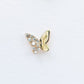 14k Split Butterfly Single Stud