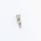 14k Dagger Single Stud