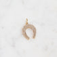 14k Horseshoe Pendant