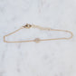 14k Circle Chain Bracelet