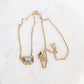 14k Sky Topaz Necklace