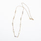 14k MOP Station Necklace