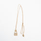 14k Lock Necklace