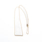 14k Pave Zig Zag Necklace
