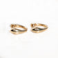 14k Snake Huggies