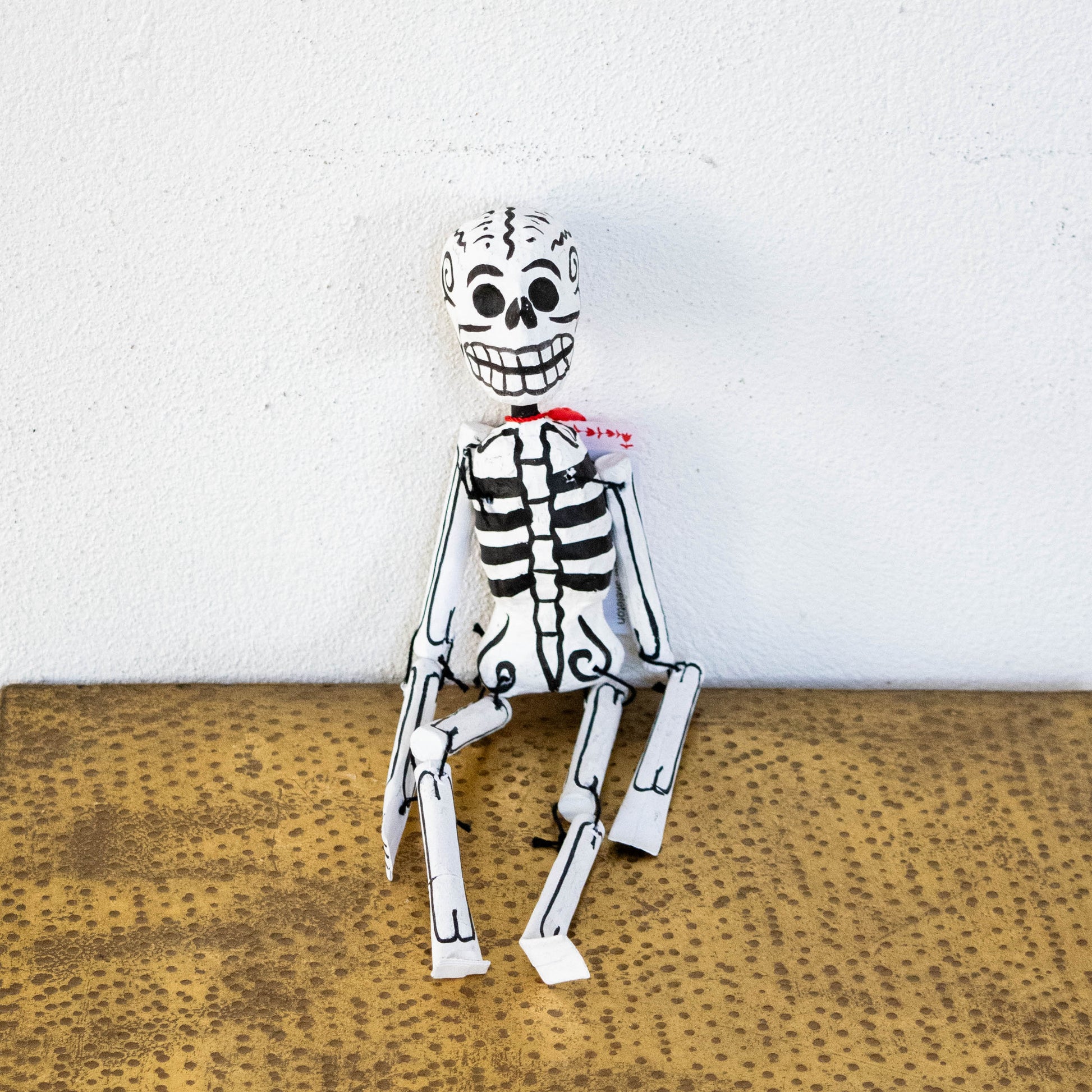 Hanging Maché Paper Skeleton