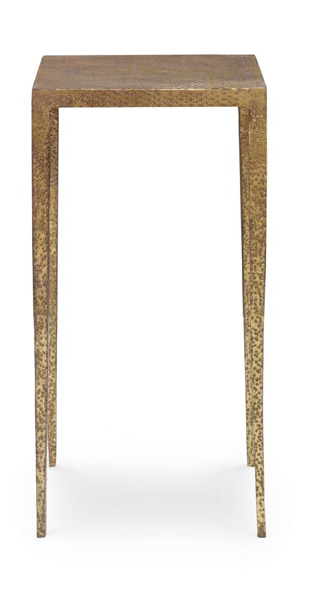 Hawes Side Table - Hammered Gold Armour