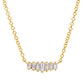 Heartbeat Baguette Necklace