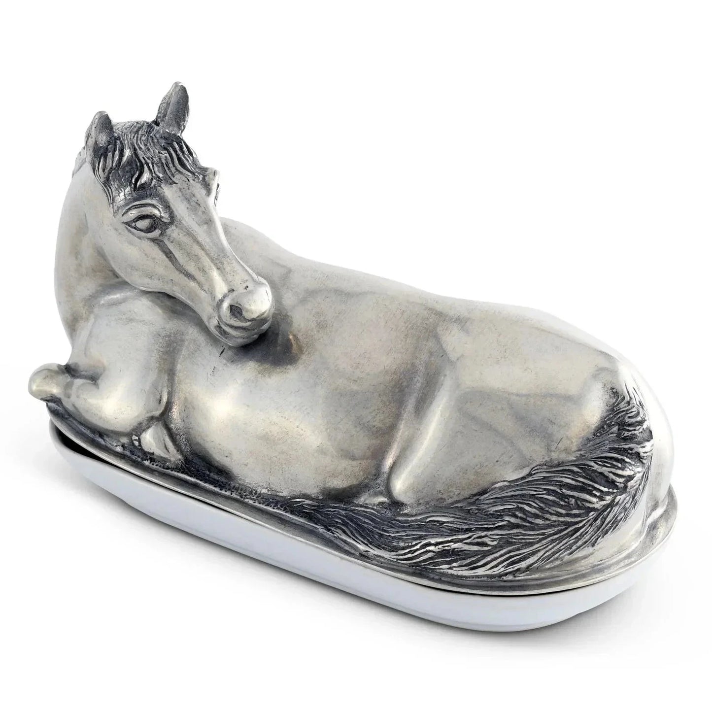 Horse Butter Dish