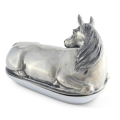 Horse Butter Dish