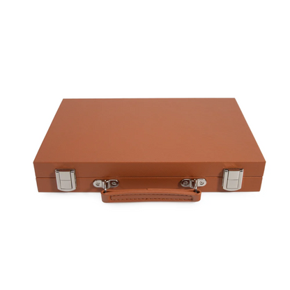 Mini Travel Backgammon - Saddle