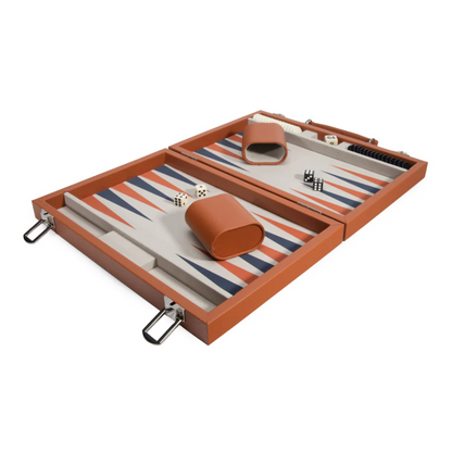 Mini Travel Backgammon - Saddle