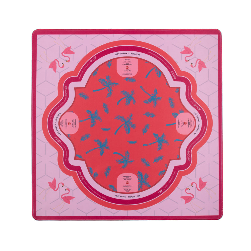 Mini Flamingo Mahjong Mat (Fuschia)