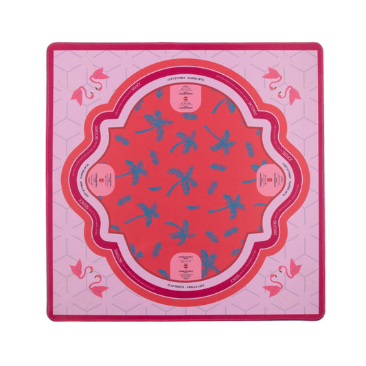 Mini Flamingo Mahjong Mat (Fuschia)