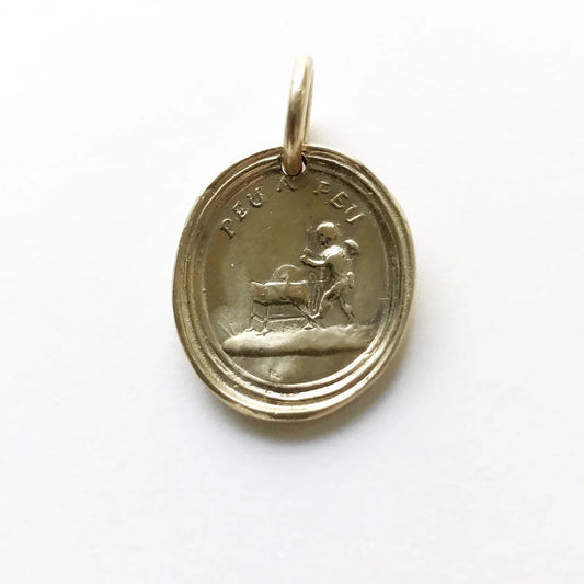 Sterling Silver Peu a Peu Charm