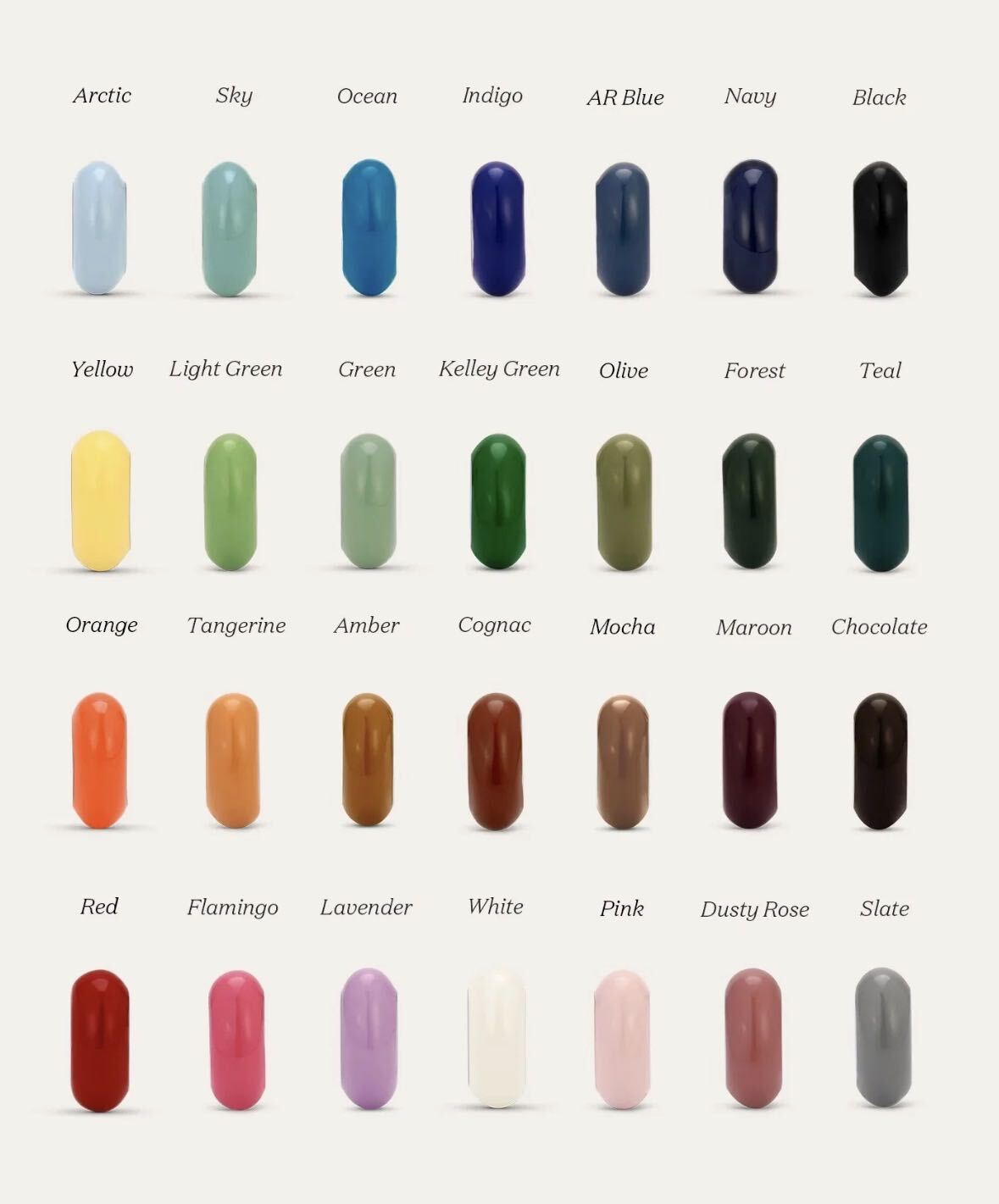 Wide Enamel Bead