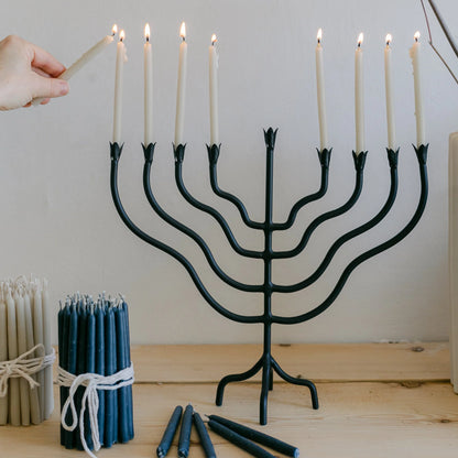 Beeswax Dipped Hanukkah Candles