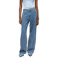 Fluffy Denim Izey Belted Pant