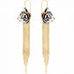 Tiger Fringe Earrings