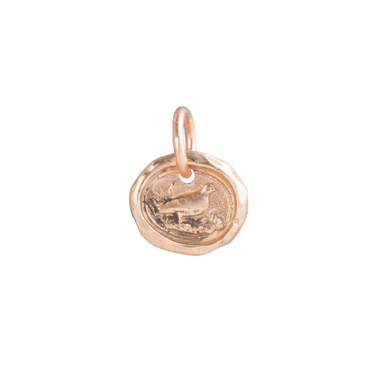 Rose Gold Libertas Charm