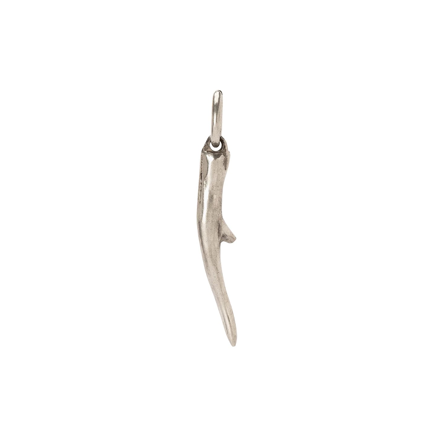 Small Antler Charm - Sterling Silver