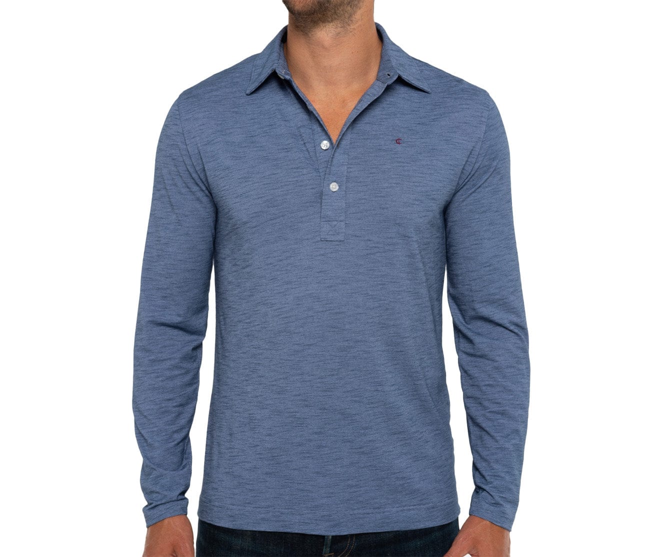 Brrr Long Sleeve Range Polo