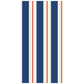 Navy & Red Awning Stripe Guest Napkin - Pack of 16