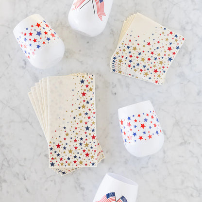 Star-Spangled Guest Napkin - Pack of 16