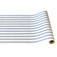 Cornflower Blue Linen Stripe Runner -  20" x 25'