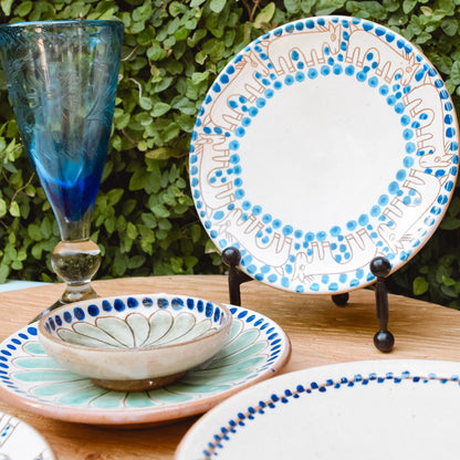 Dotted Donkey Ceramic Plate