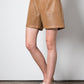 Vesta Leather Shorts