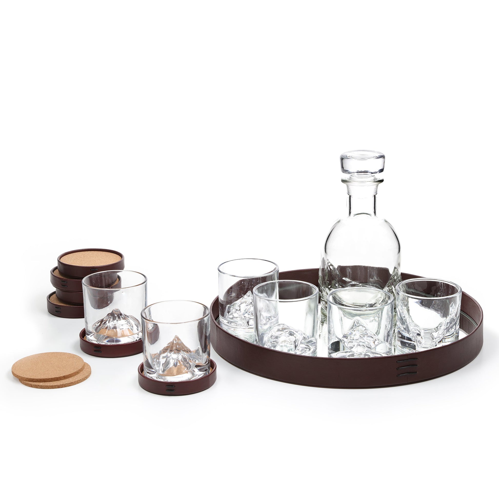 Everest Luxury Crystal Whiskey Set